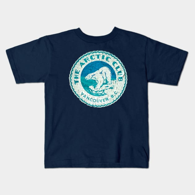 Vancouver Polar Club Kids T-Shirt by Midcenturydave